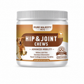 Pure Majesty Pets hip and joint chews for dogs with 18 active ingredients for advanced mobility support